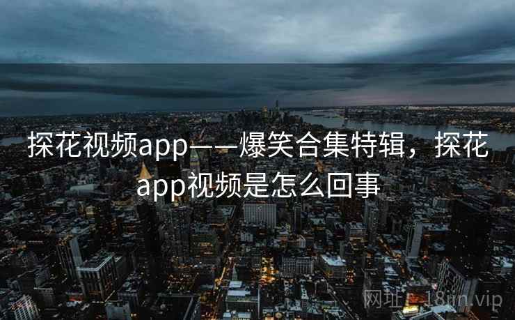 探花视频app——爆笑合集特辑，探花app视频是怎么回事
