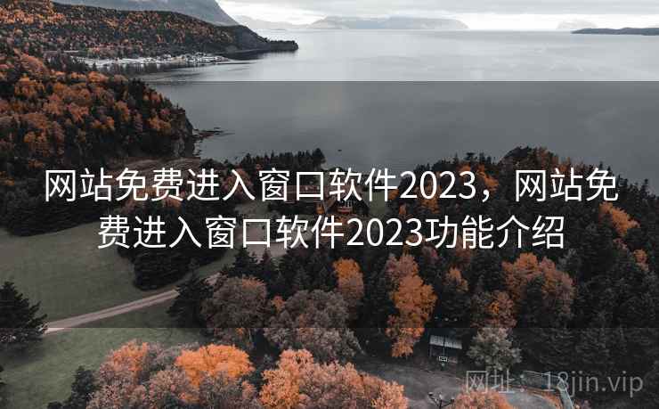 网站免费进入窗口软件2023，网站免费进入窗口软件2023功能介绍